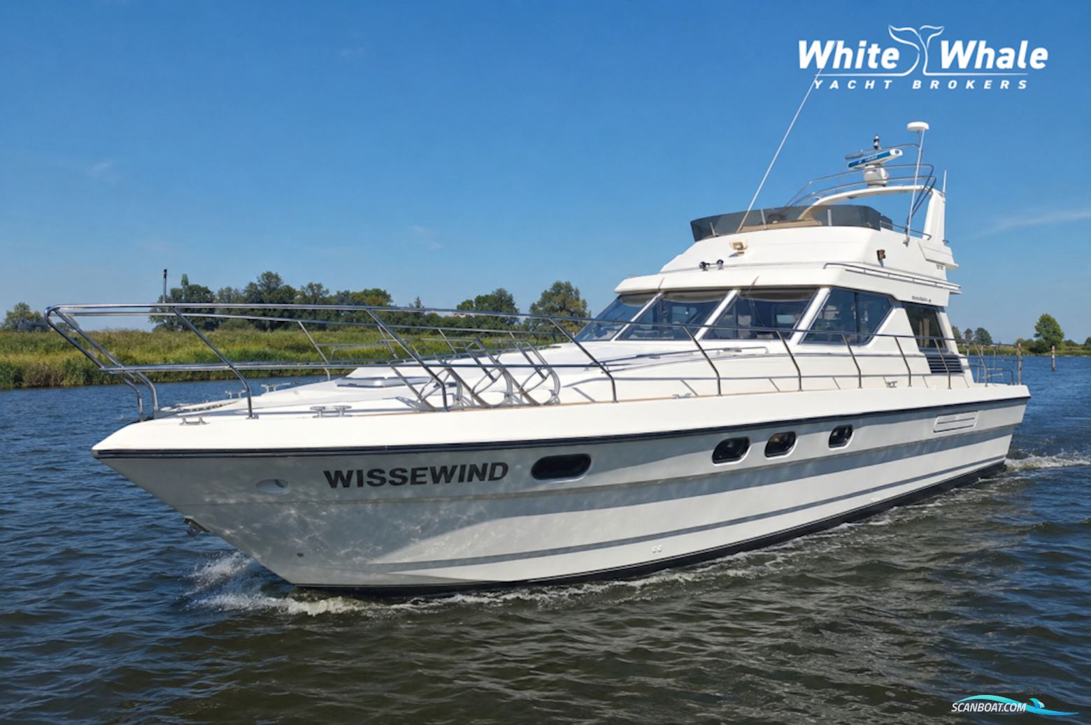 Princess 45 Flybridge Motorboten 1989, The Netherlands
