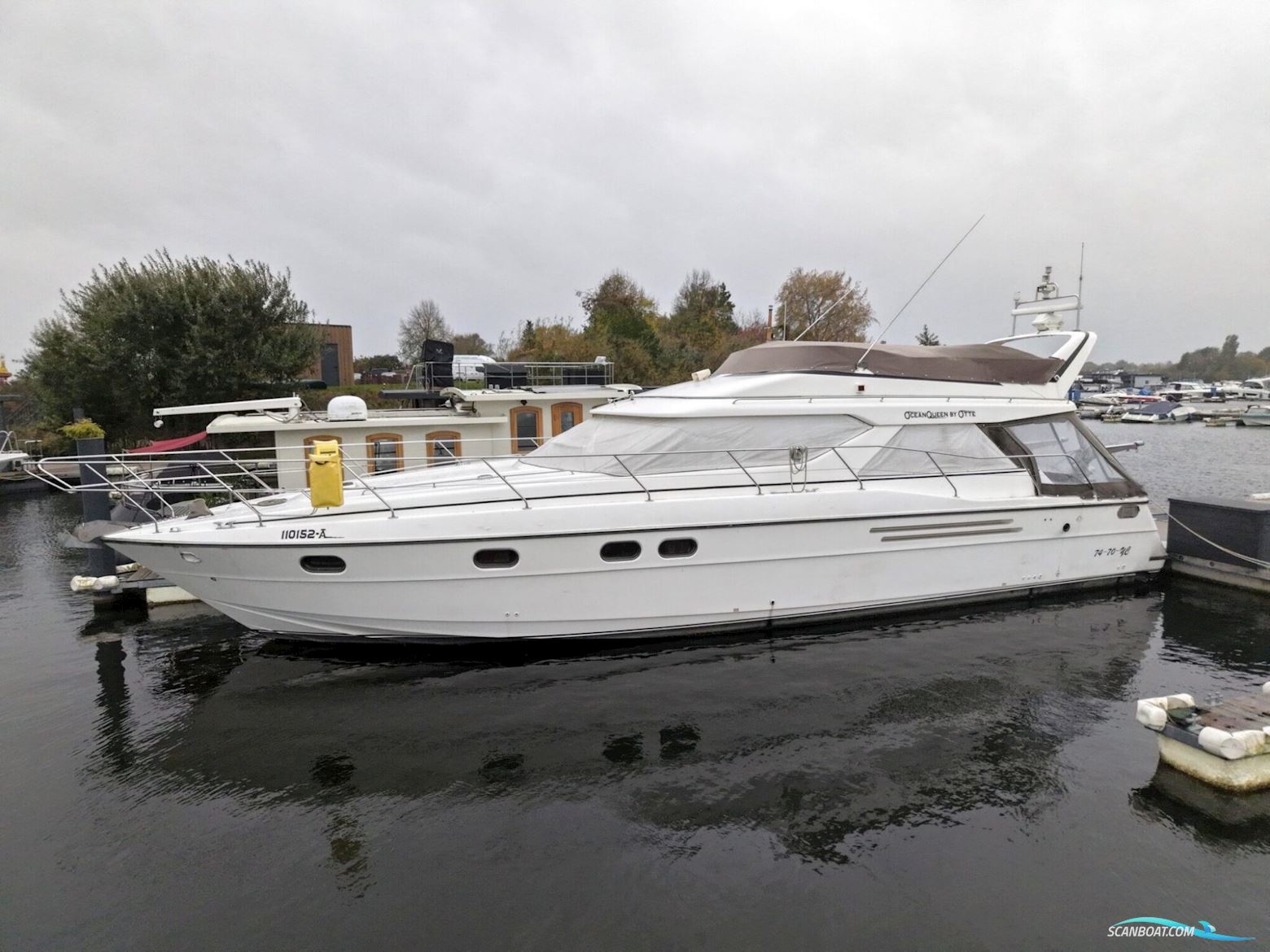 Princess 48 Flybridge Motorboten 1993, met Volvo Penta motor, Duitsland