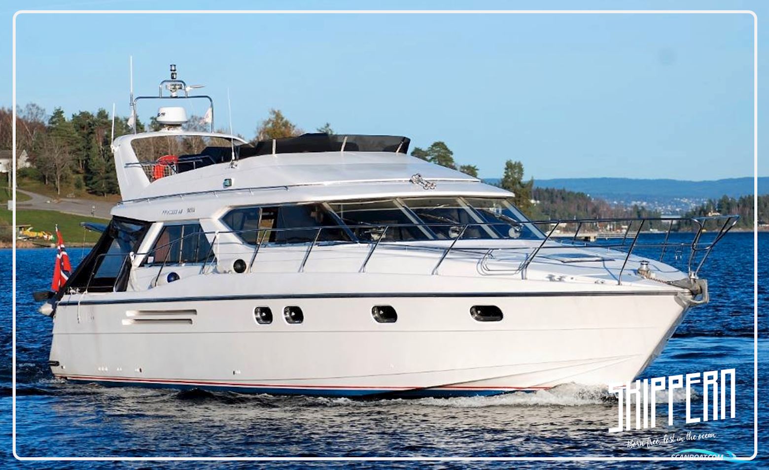 Princess 480 Motorboten 1991, met Caterpillar motor, Norway