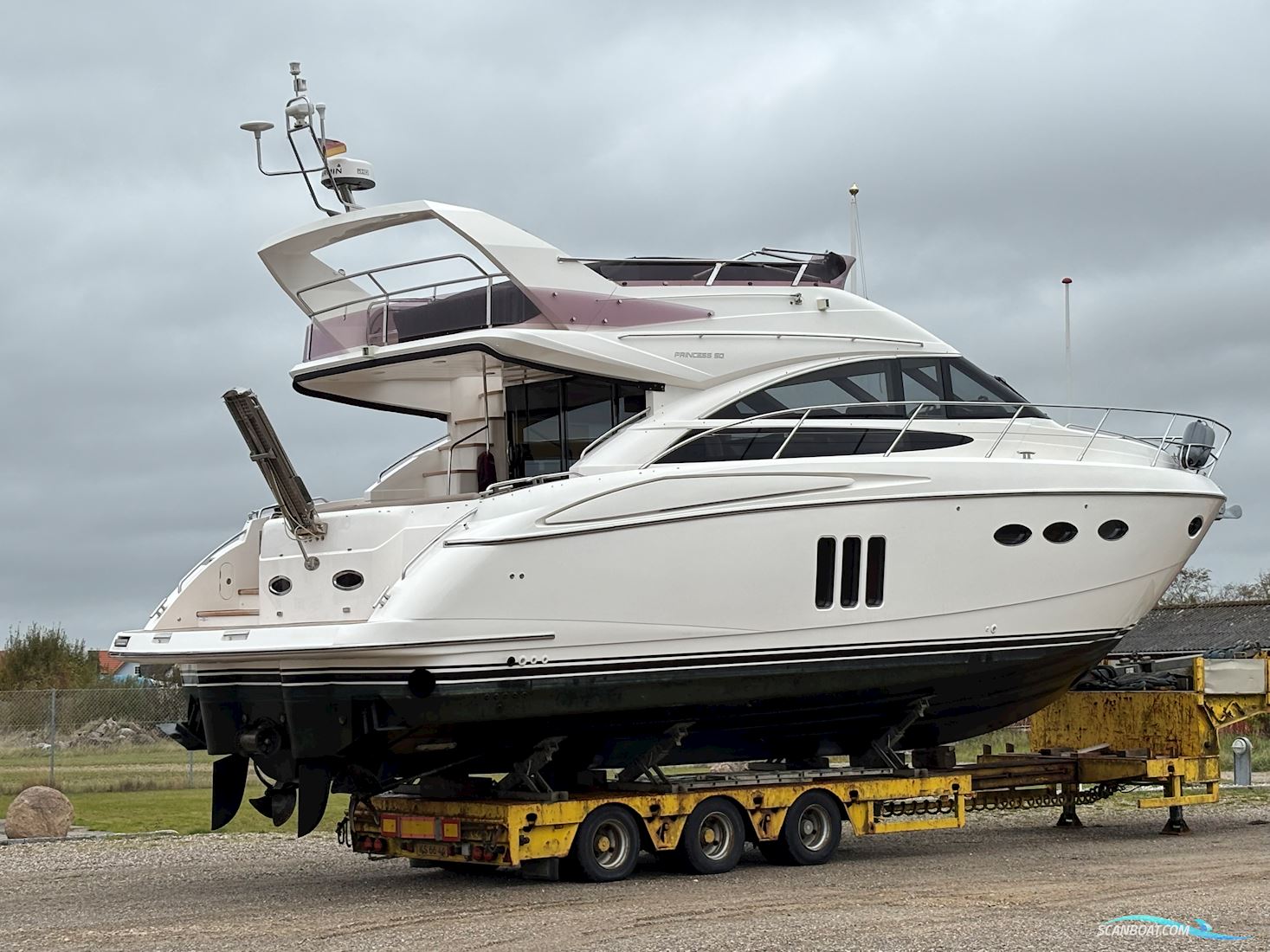 Princess 50 Fly Motorboten 2011, met Volvo Penta D11-670 motor, Denemarken