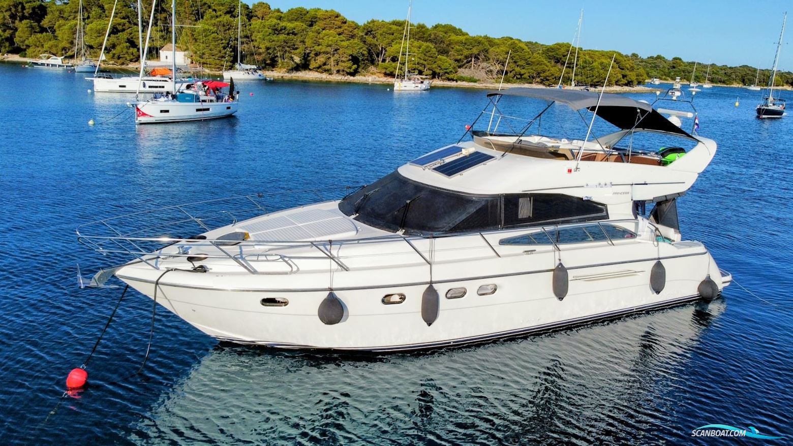 Princess 50 Motorboten 2001, met Volvo Penta Tamd 74 motor, Kroatië