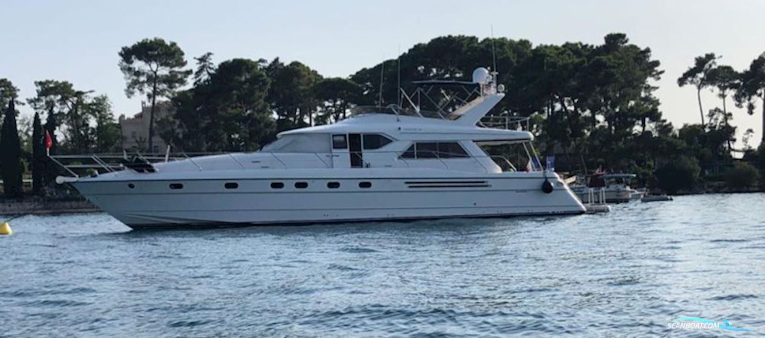 Princess 66 Fly Motorboten 1995, met Man 900 D2840Lxe motor, Italië