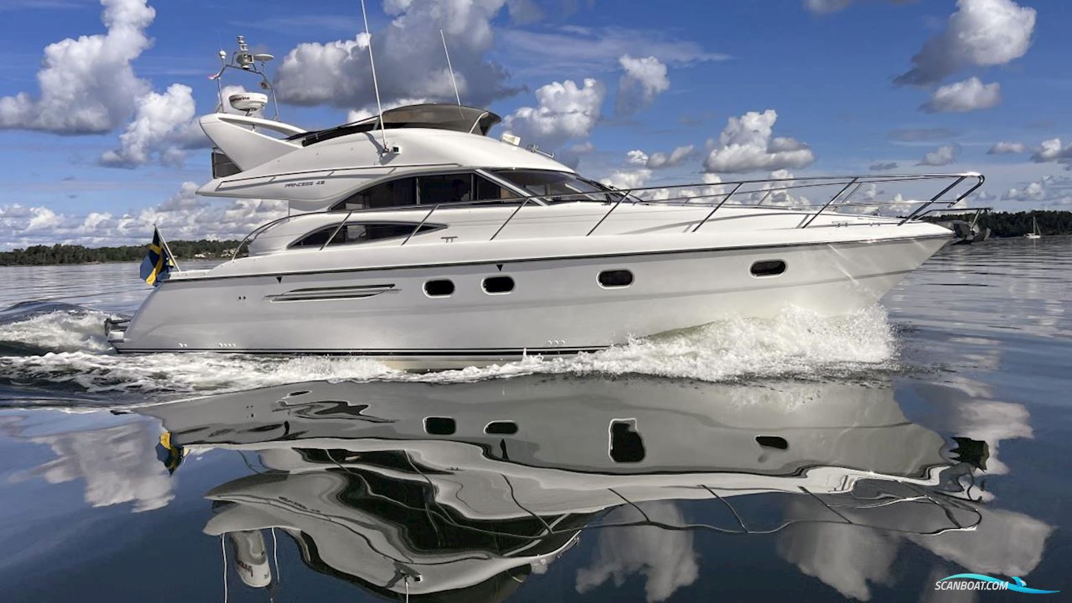 Princess F45 Motorboten 2000, met 2x Volvo Penta Tamd 74P EDC Ca 1900h motor, Sweden