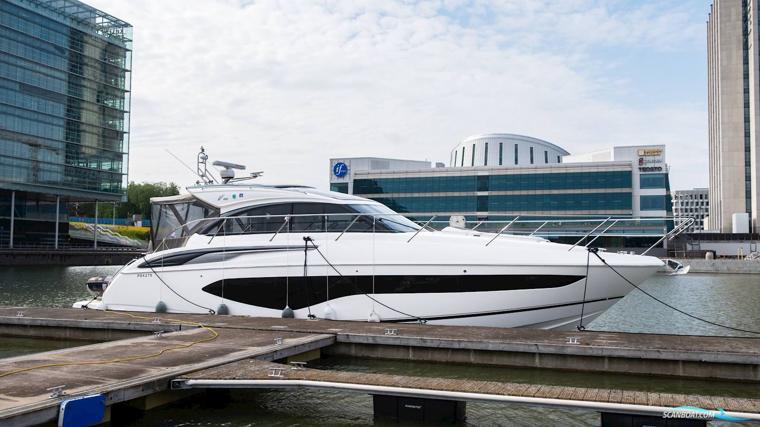 Princess V50 Motorboten 2020, met Volvo Penta IPS 600 (2x435hp) motor, Finland