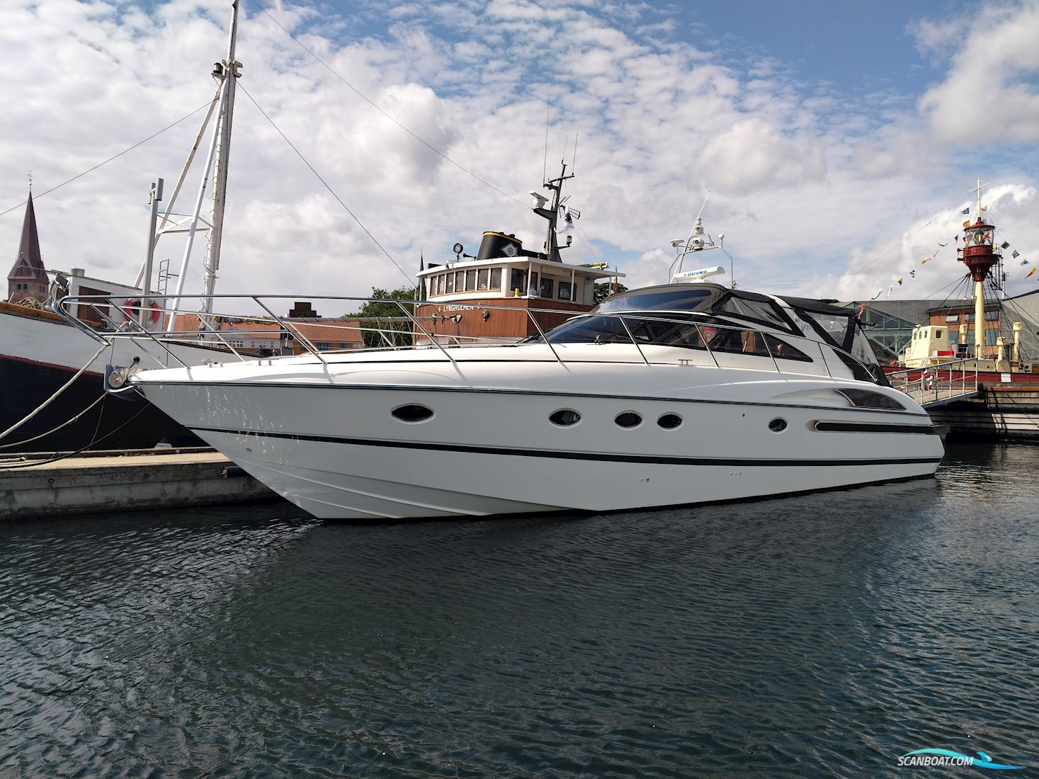 Princess V50 Motorboten 2005, met Volvo Penta D12-715  motor, Denemarken