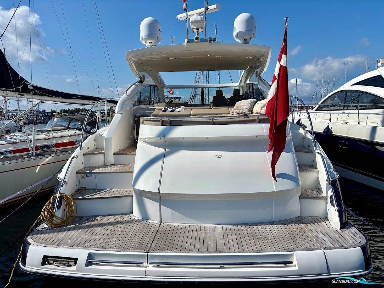 Princess V53 Motorboten 2006, met Volvo Penta D12 motor, Denemarken