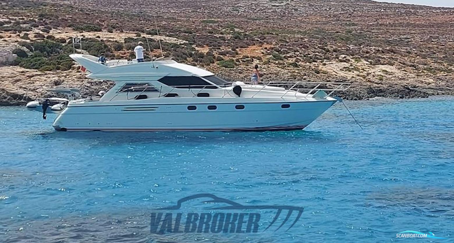 Princess Yachts 470 Fly Motorboten 1994, met Caterpillar motor, Geen landeninfo