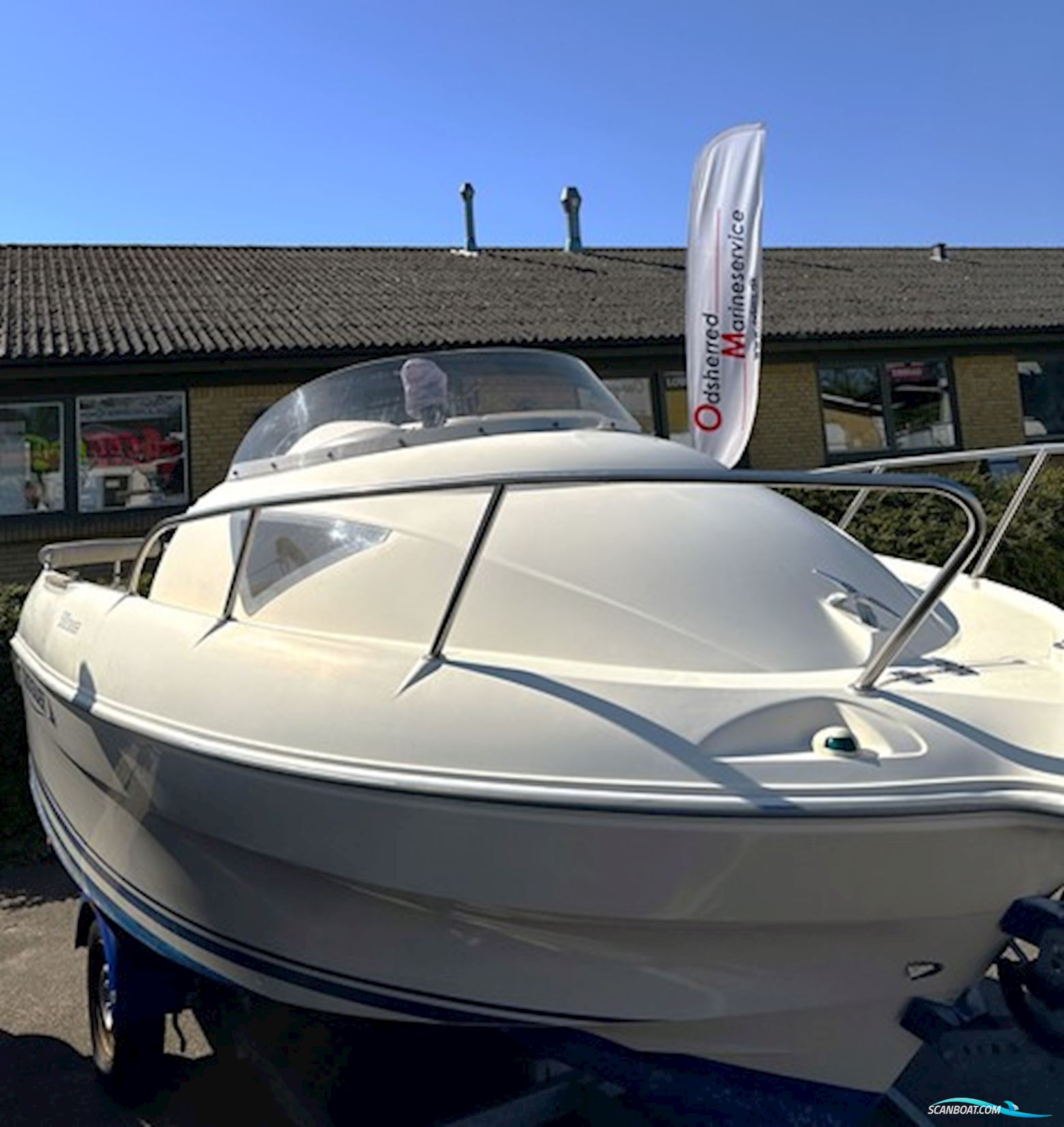 Quicksilver 510 Cruiser - Mariner 60hk Motorboten 2010, met Mariner motor, Denemarken