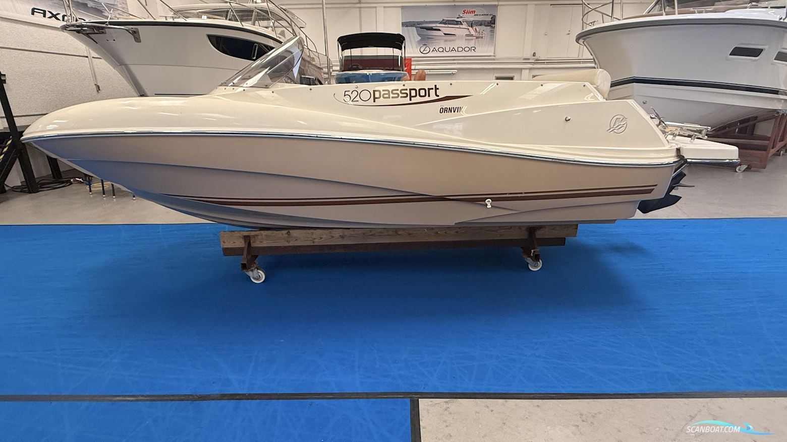 Quicksilver 520 Passport Motorboten 2007, met Mercruiser 3.0 l motor, Denemarken