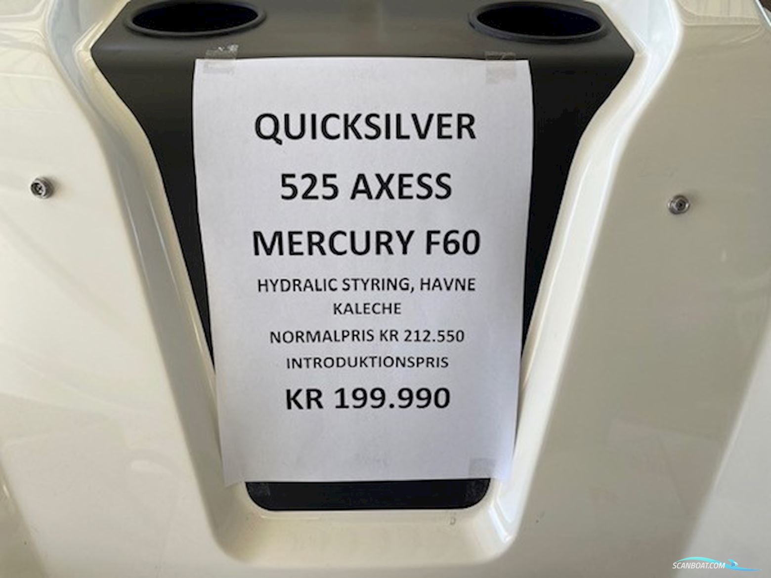 Quicksilver 525 Axess Med Mercury F60 Efi Elpt ()