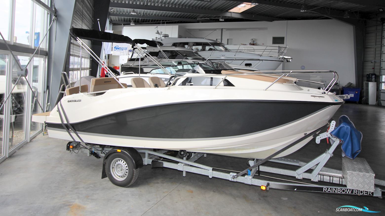 Quicksilver 555 Activ Cabin Motorboten 2021, met Mercury motor, Denemarken