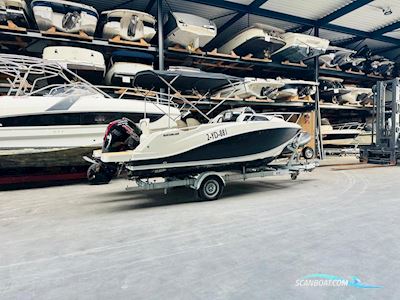 Quicksilver 555 Cabin Motorboten 2019, met Mercury motor, The Netherlands