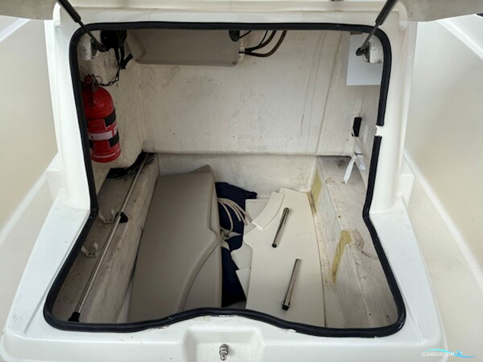Quicksilver 555 Open m/Mercury F150 hk EFI 4-takt og Brenderup trailer