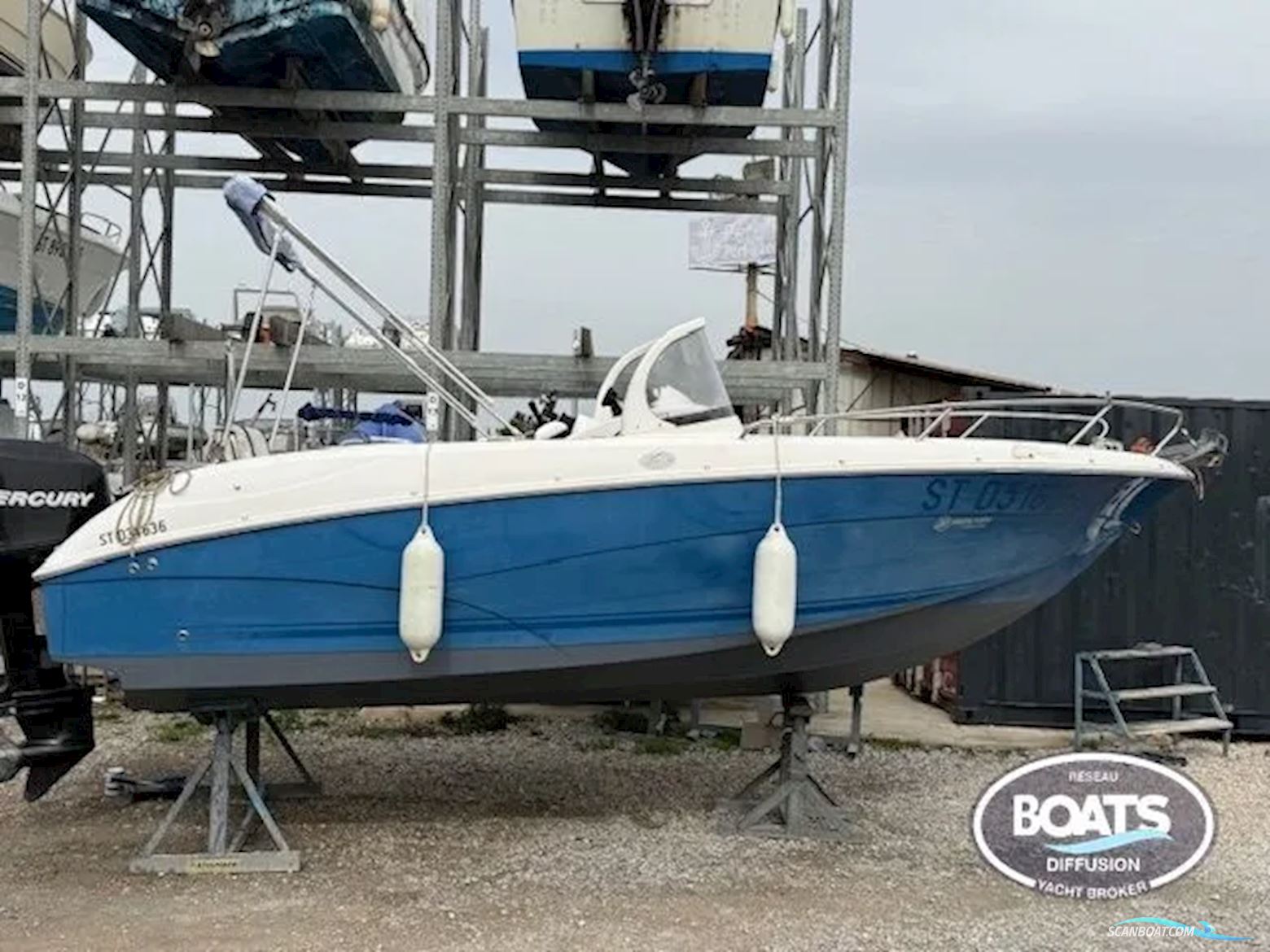 Quicksilver 600 Commander Motorboten 2005, met Mercury motor, France