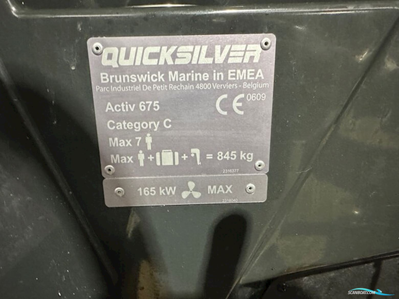Quicksilver 675 Cruiser 2022 med Mercury 150 HK – Kun 248,6 timer