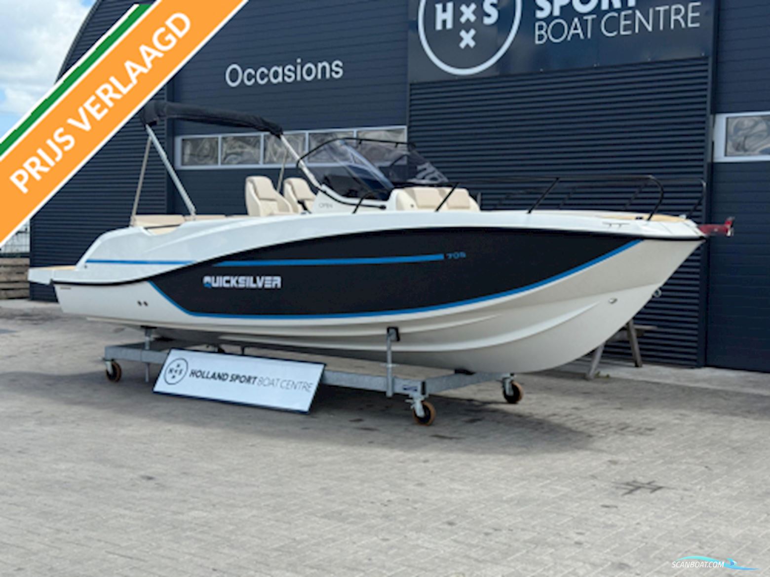 Quicksilver 705 Open Motorboten 2025, met Mercury motor, The Netherlands