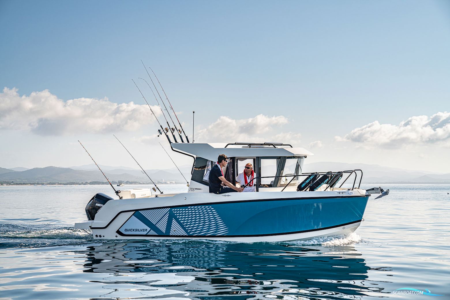 Quicksilver 705 Pilothouse Motorboten 2025, Denemarken