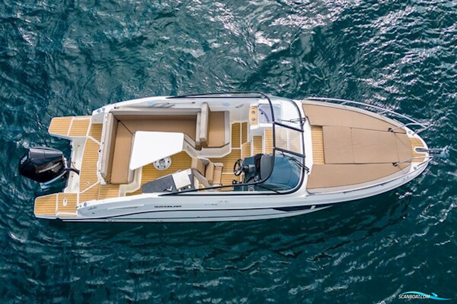 Quicksilver 805 Cruiser, Mercury F250 V8 Dts Motorboten 2024, met Mercury motor, Denemarken