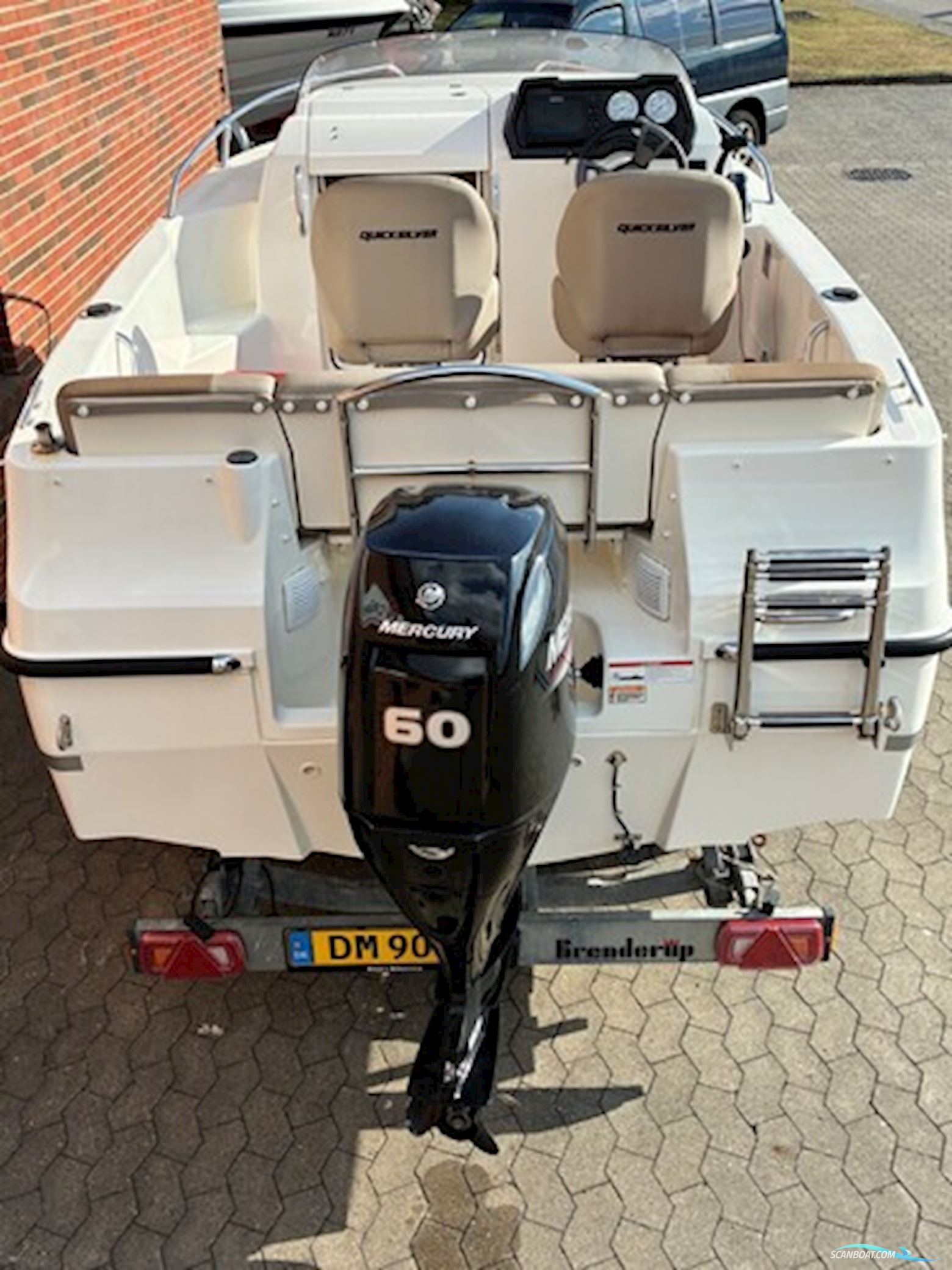 Quicksilver Activ 455 Cabin m/Mercury F60 hk EFI 4-takt 