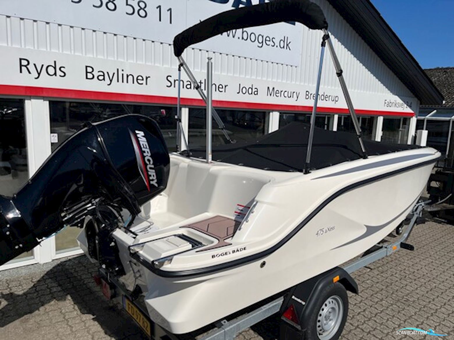 Quicksilver Activ 475 aXess med 50 hk Mercury-EFI 4 takt 