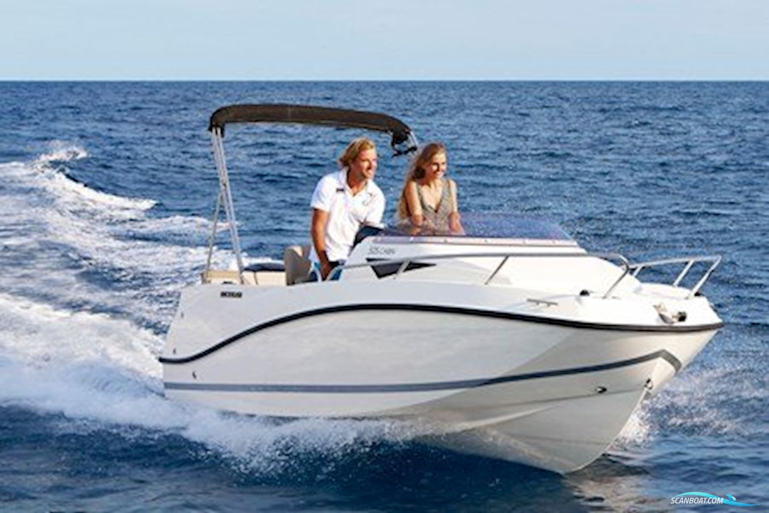 Quicksilver Activ 505 Cabin Med 60 hk Mercury-Efi 4 Takt Motorboten 2022, met Mercury motor, Denemarken