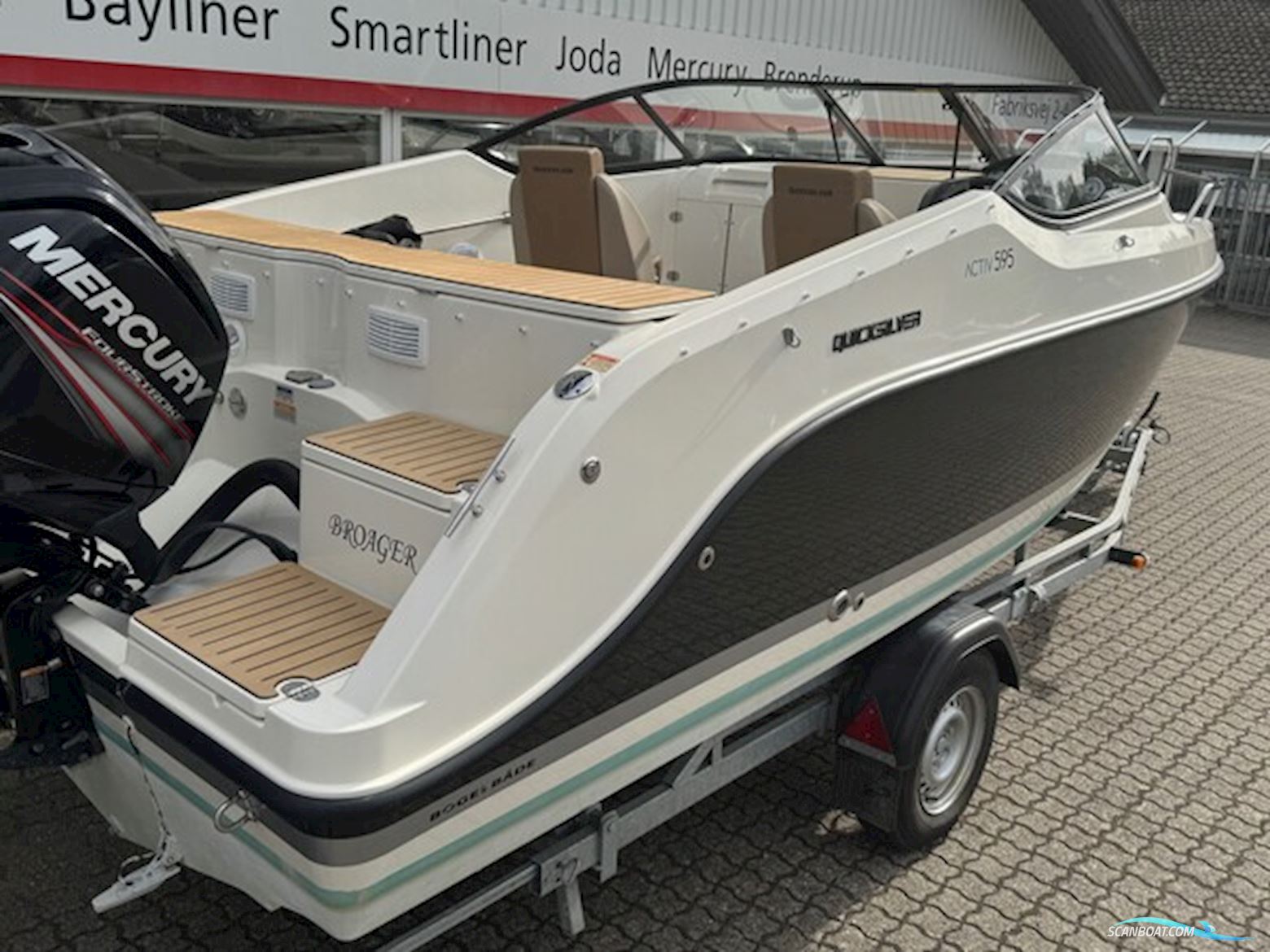 Quicksilver Activ 595 Cruiser med F115 Mercury-EFI 4 takt XL CT - Anvisningssalg