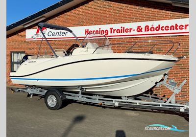 Quicksilver Activ 605 Sundeck m/Mercury F150 hk og Brenderup trailer Motorboten 2012, met Mercury motor, Denemarken