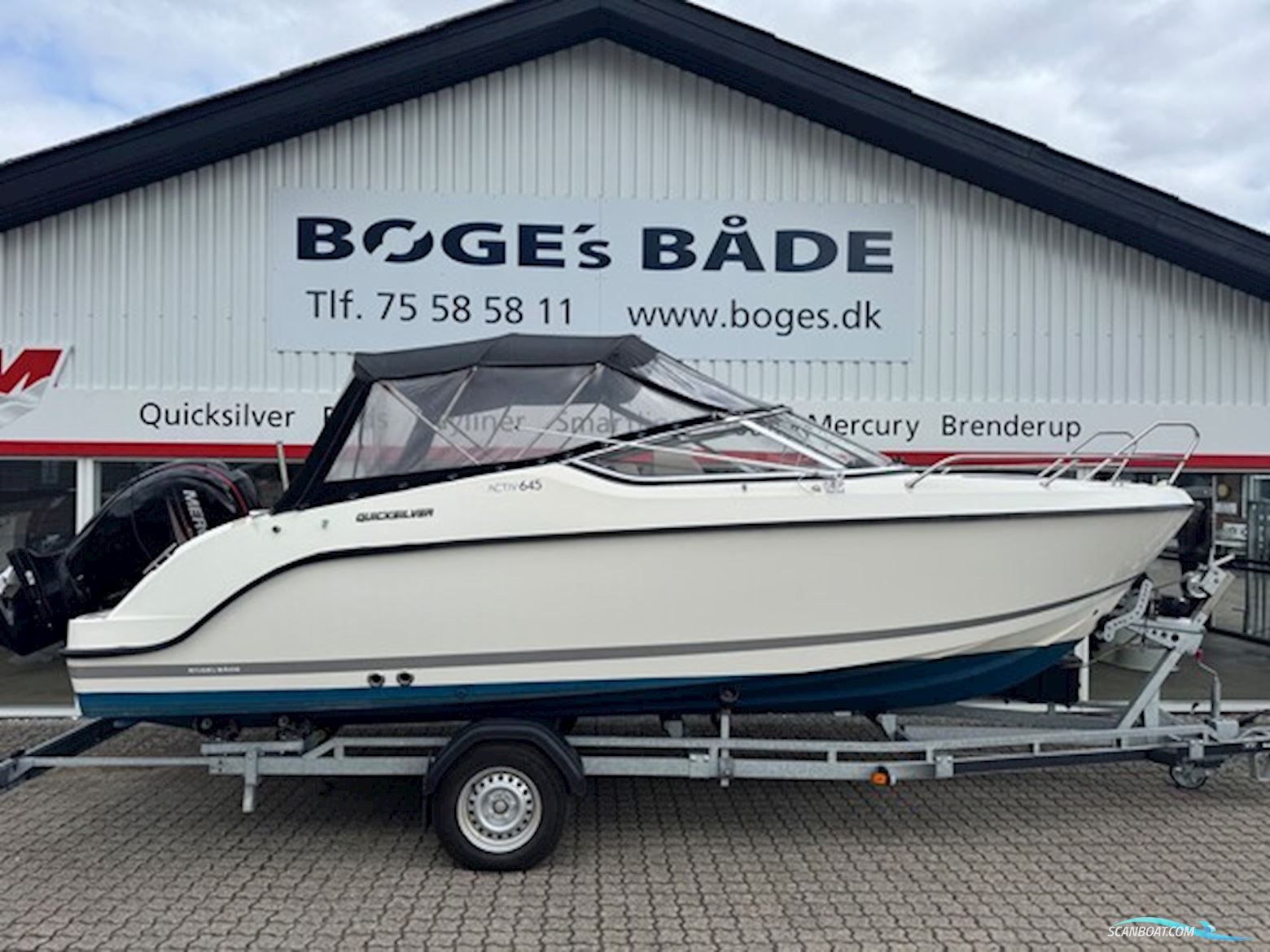 Quicksilver Activ 645 Cruiser med 150 hk Mercury-EFI 3,0L XL 4 takt - Anvisningsssalg  Motorboten 2017, met Mercury motor, Denemarken