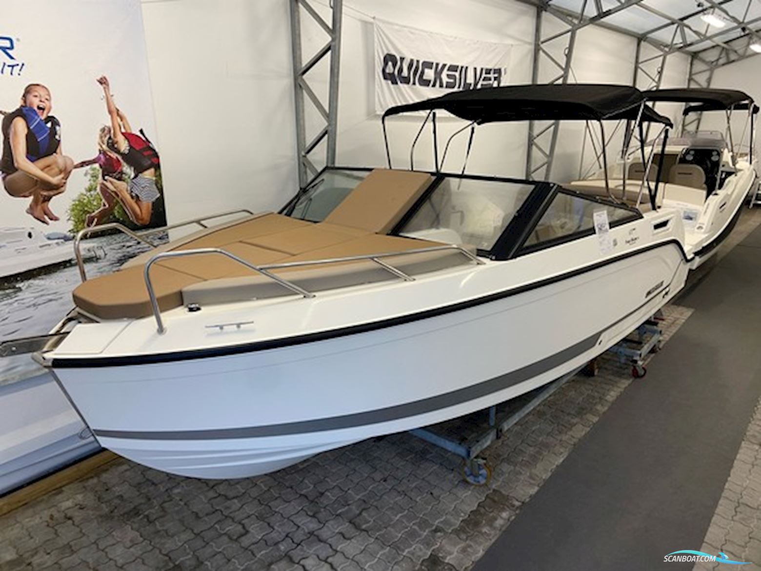 Quicksilver ACTIV 675 Cruiser, Mercury F225 V6 DTS Motorboten 2022, met Mercury PRO XS motor, Denemarken