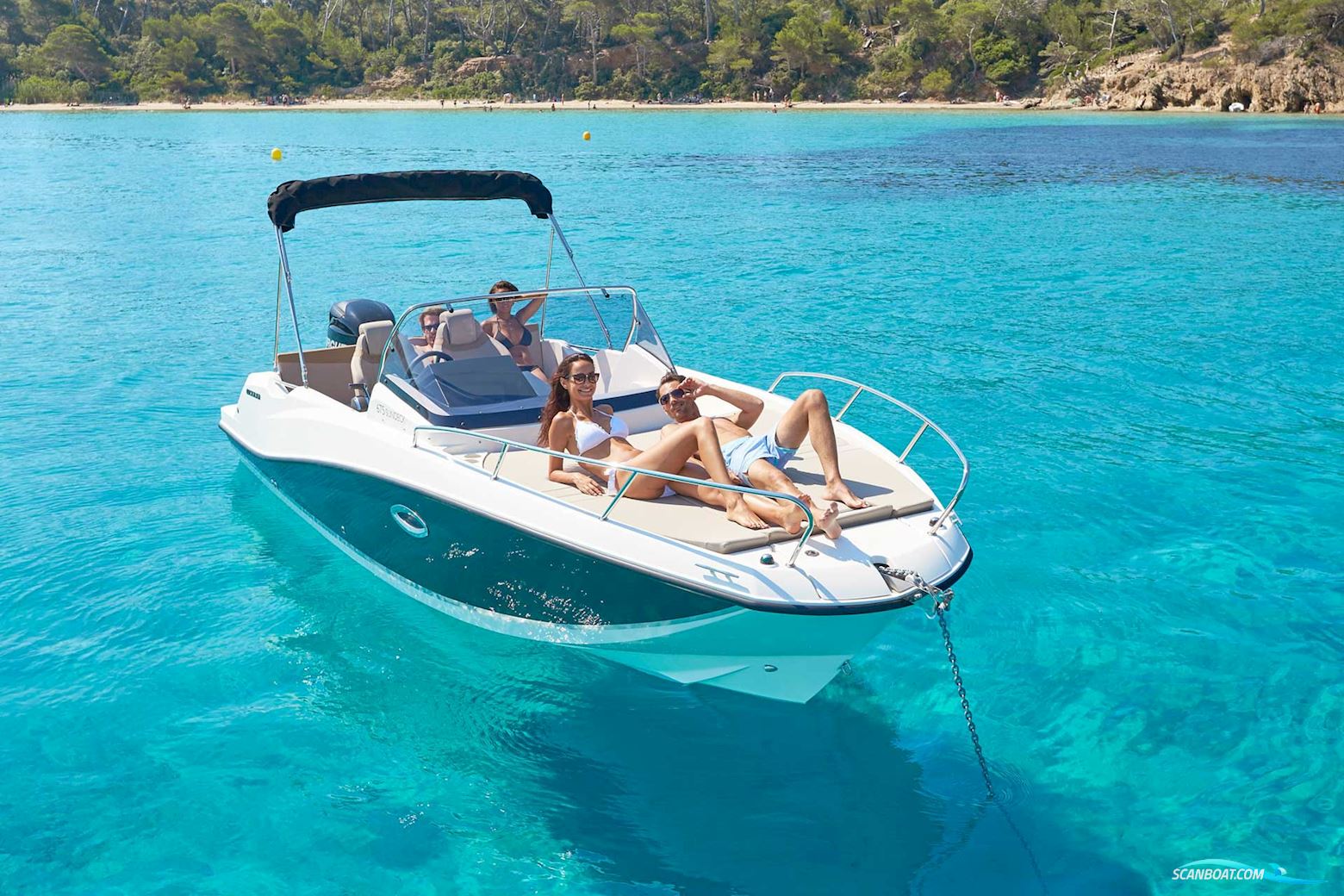 Quicksilver Activ 675 Sundeck Motorboten 2025, Denemarken