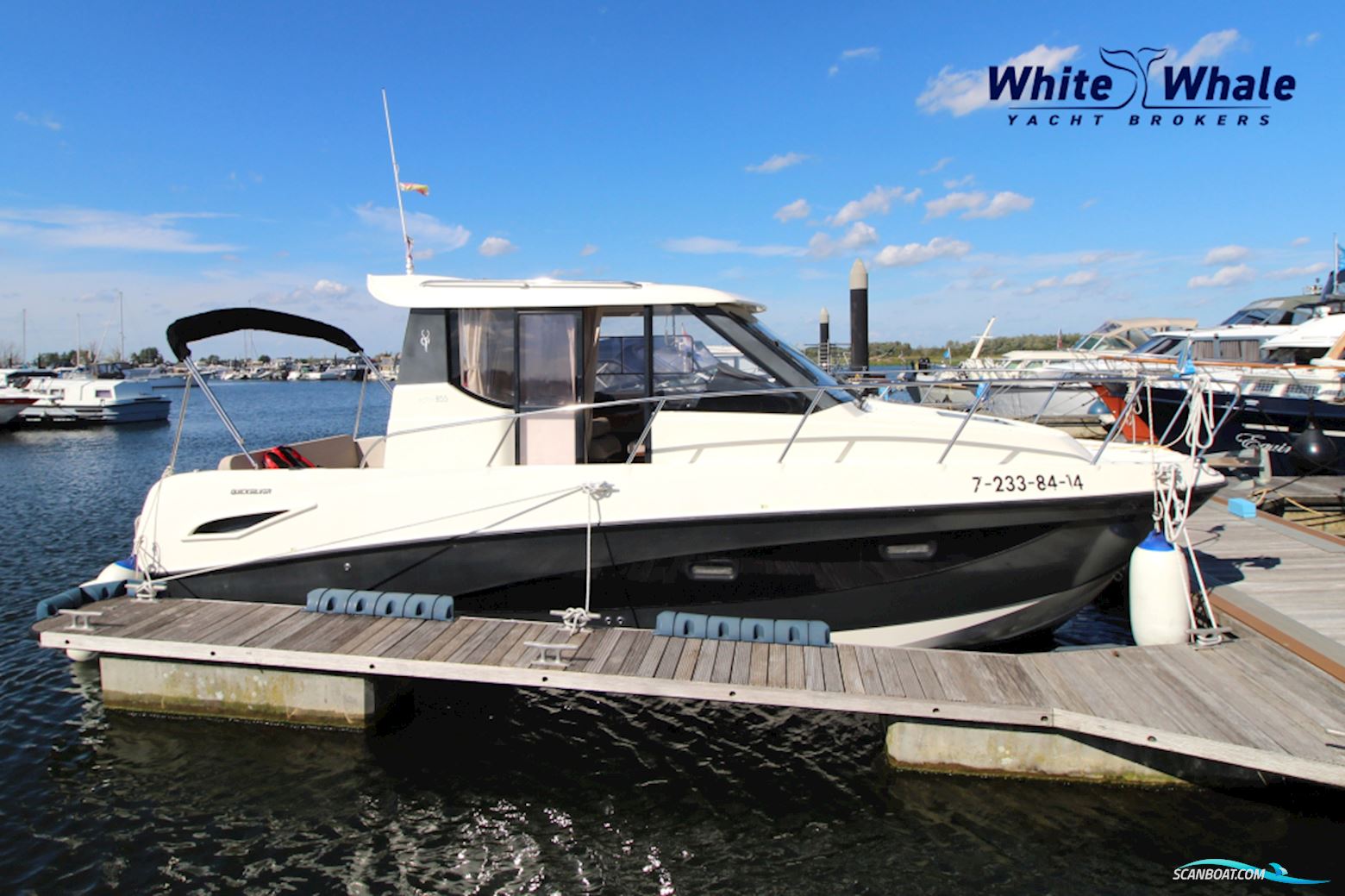 Quicksilver Activ 855 Cruiser Motorboten 2014, met 2x Mercury motor, The Netherlands