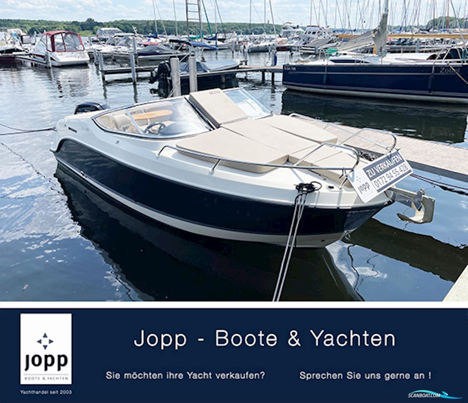 Quicksilver Active 595 Cruiser Motorboten 2015, met Mercury F100 Exlpt motor, Duitsland