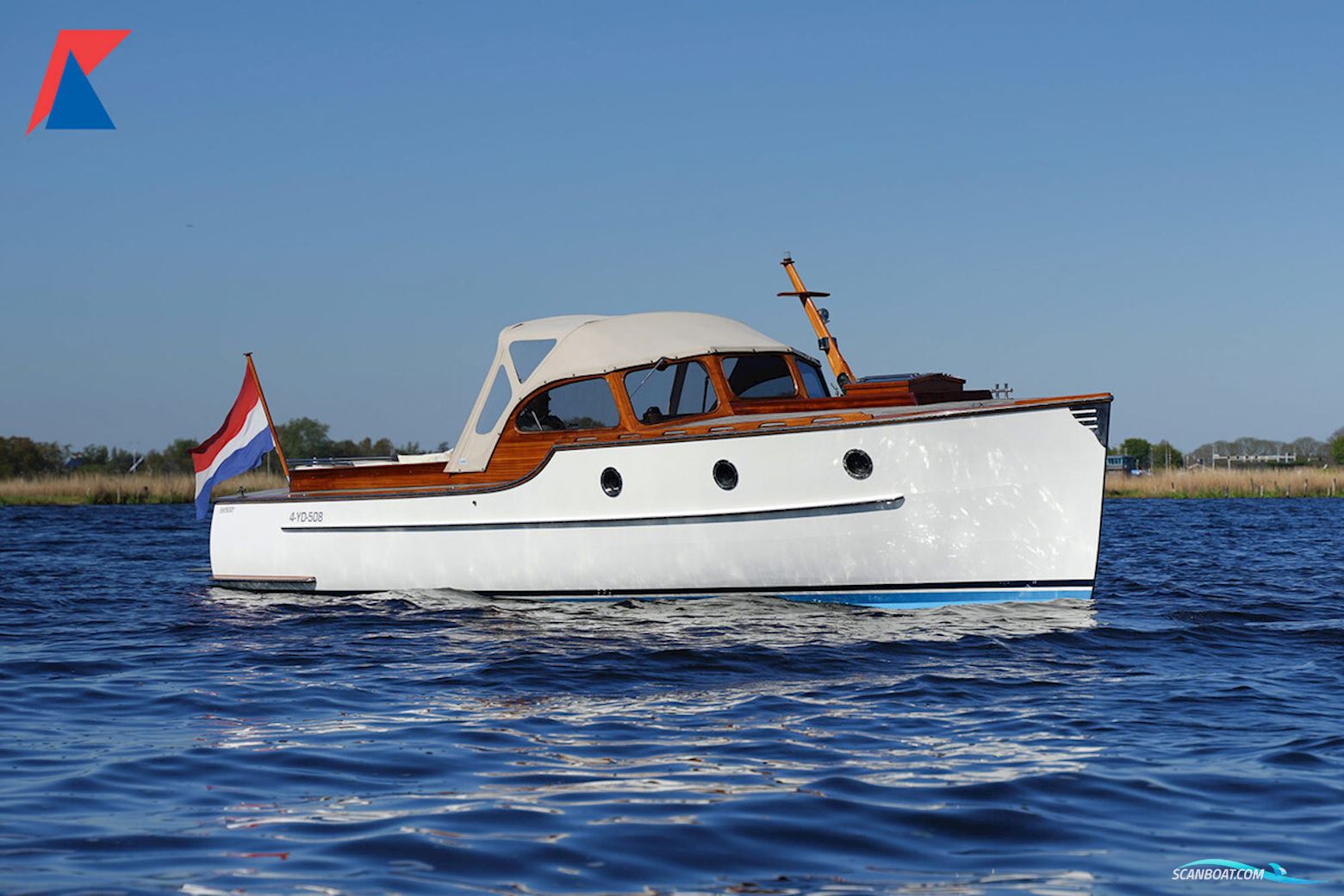 Rapsody 29 OC-F Oyster White Limited Edition Motorboten 2002, The Netherlands