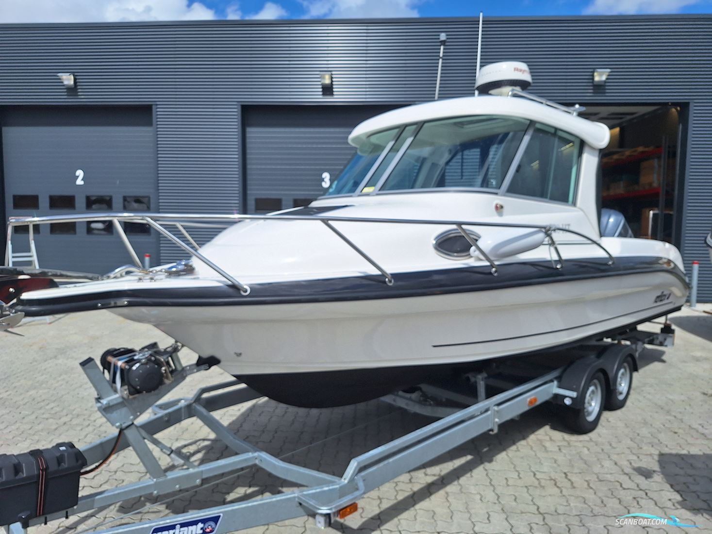 Reflex 720 HT Chianti Motorboten 2018, met Yamaha F225 V6 motor, Denemarken