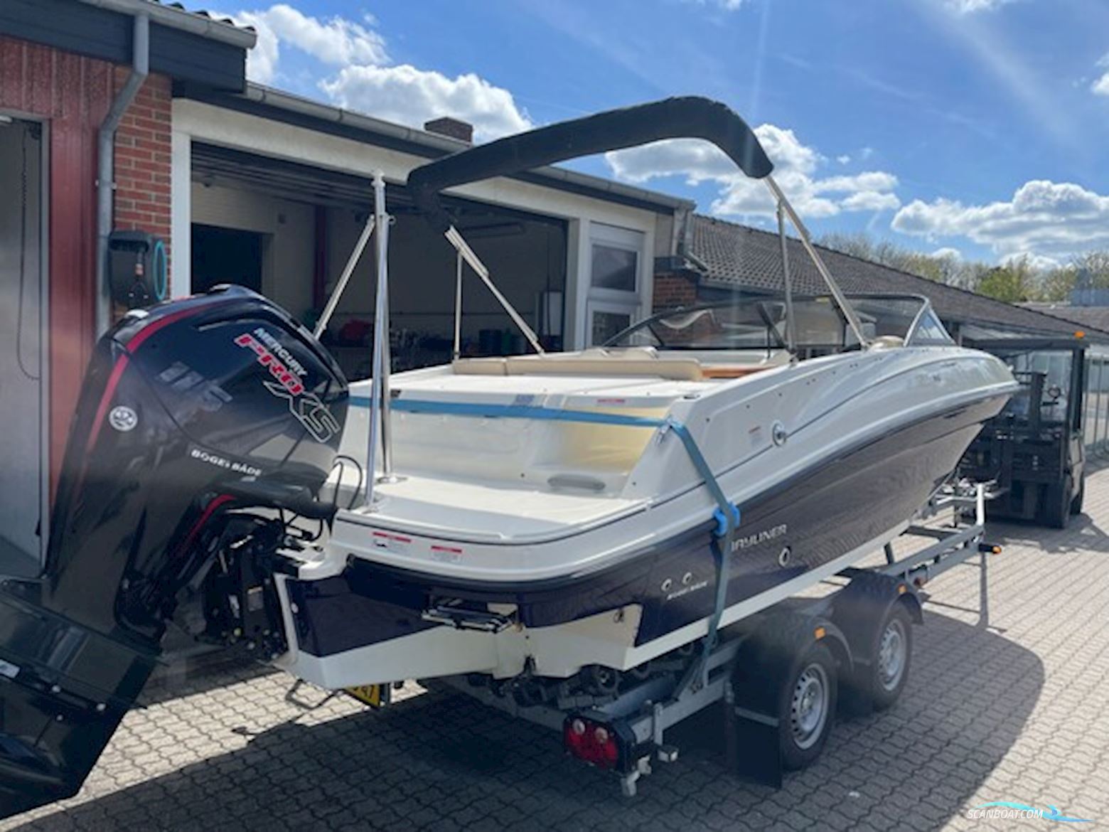 Regal 1900 ES med 200 hk Volvo Penta V6 og Brenderup bådtrailer - SOLGT