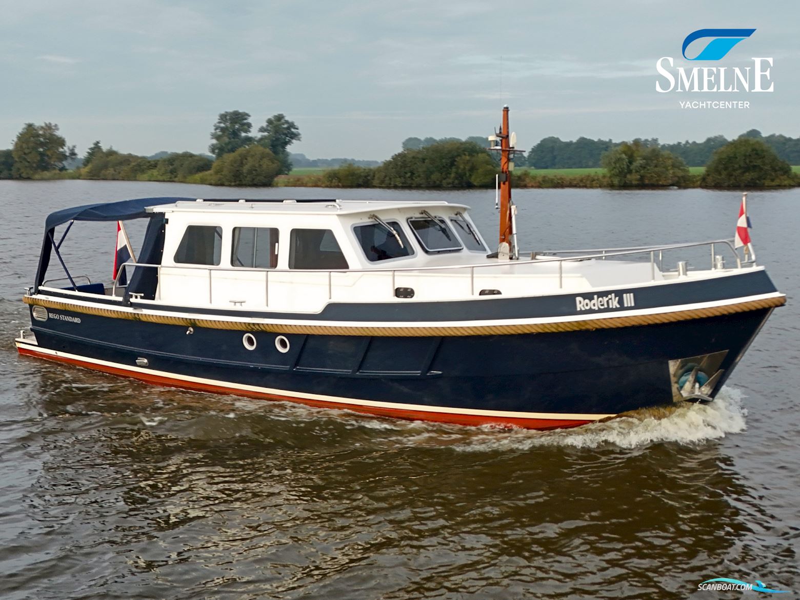 Rego Watersport 35 Standard Motorboten 2008, met Yanmar, 4JH4AE motor, The Netherlands