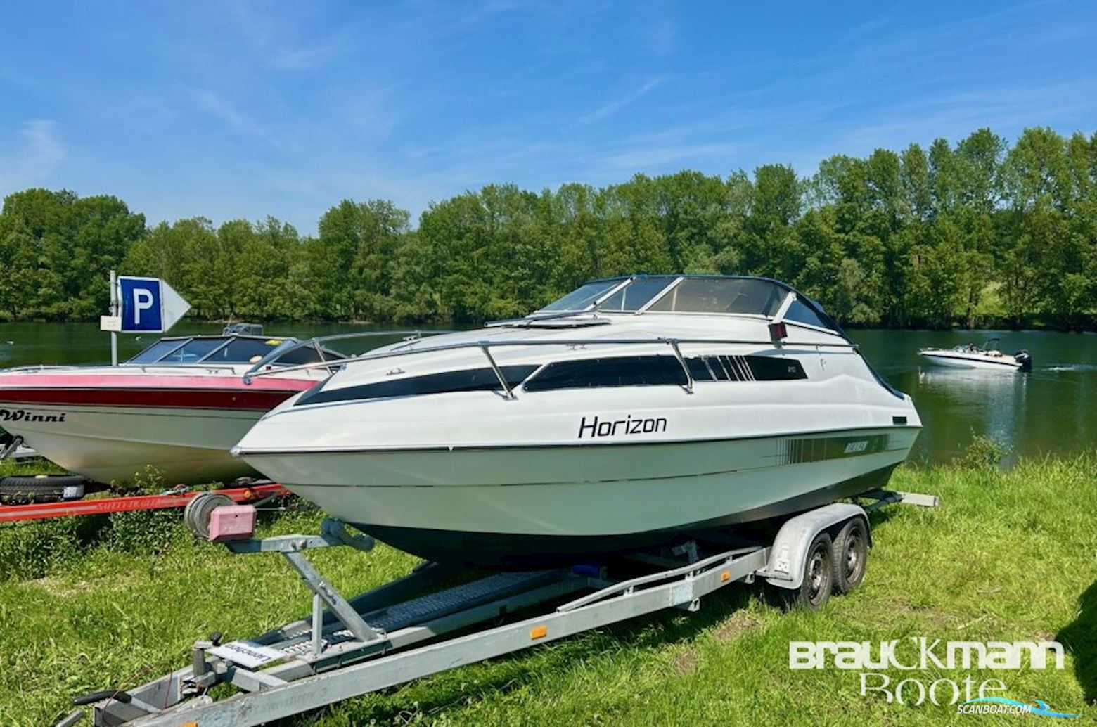 Renken 201 CC Motorboten 1992, met Mercruiser motor, Duitsland