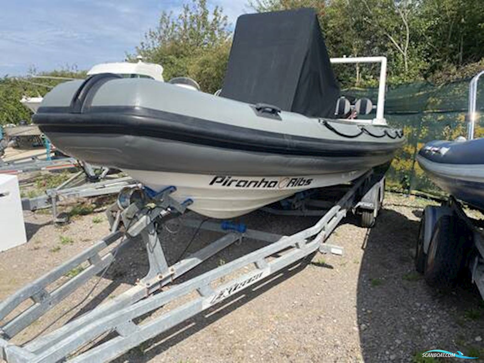 Rib Piranha 730 Motorboten 2016, met Suzuki motor, United Kingdom