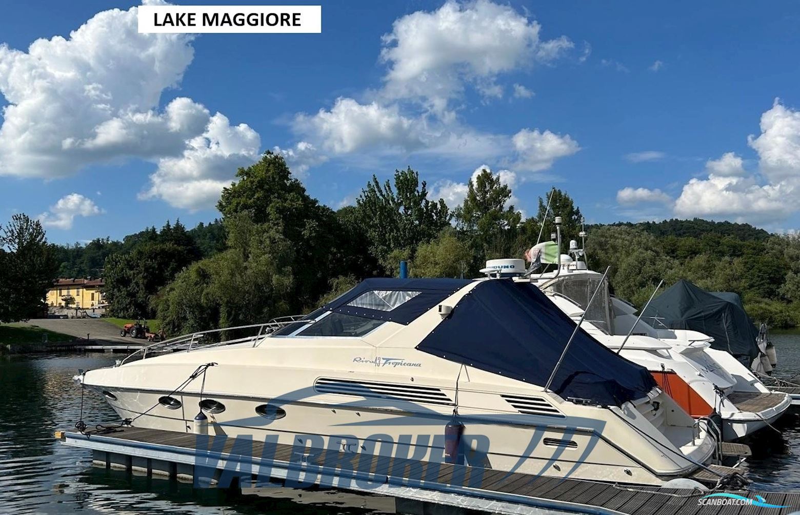 Riva 43 Tropicana Motorboten 1989, met Cummins VT 903 M motor, Italië