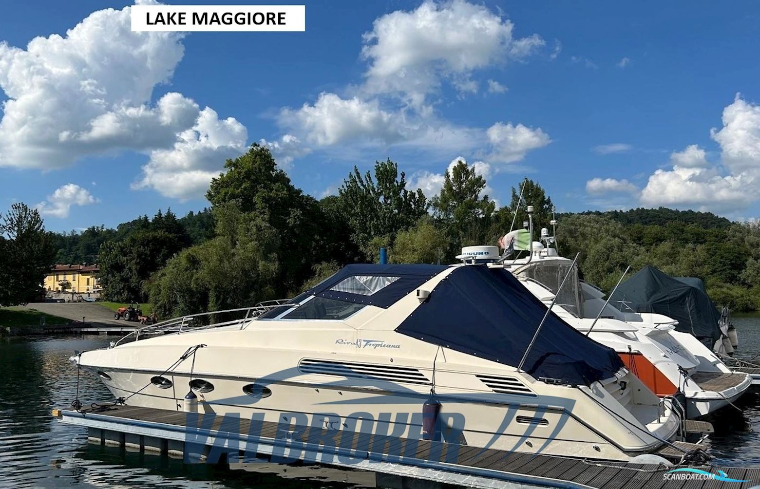 Riva 43 TROPICANA Motorboten 1989, met Cummins VT 903 M motor, Italië