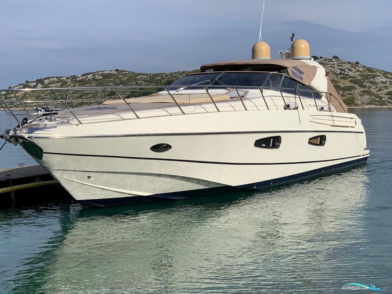 Riva 59 Mercurius Motorboten 2003, met Man V10 motor, Kroatië