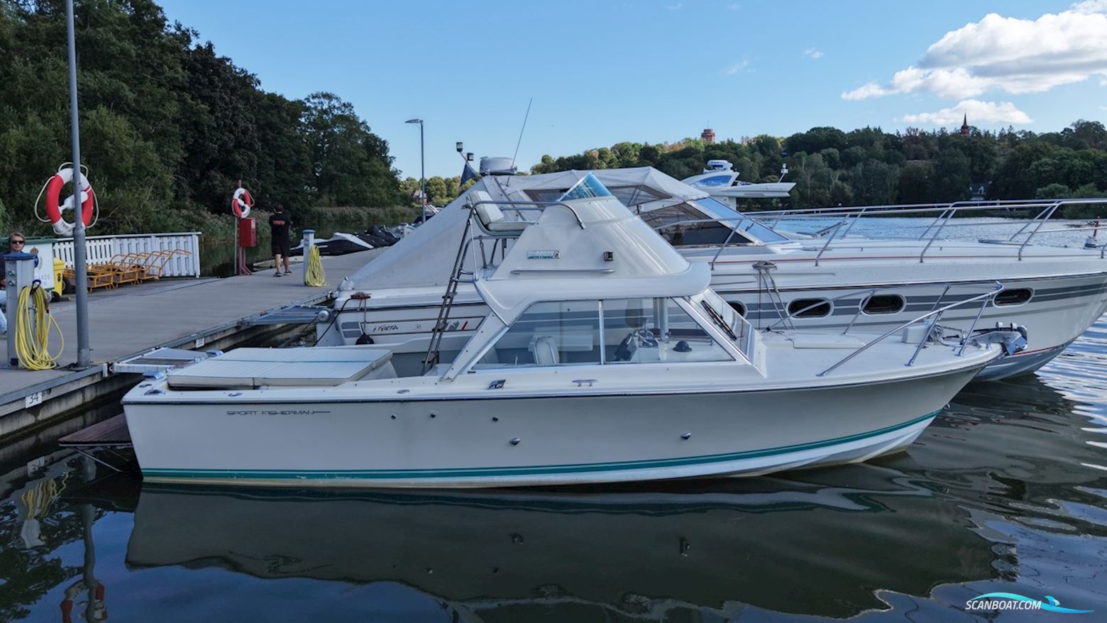 Riva Bertram 25 Sportfisherman Motorboten 1970, met Mercruiser motor, Sweden