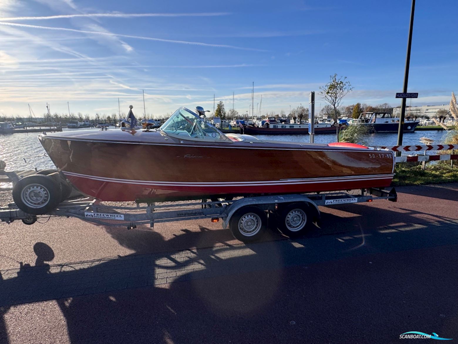 Riva Super Florida Motorboten 1963, met Chrysler motor, The Netherlands