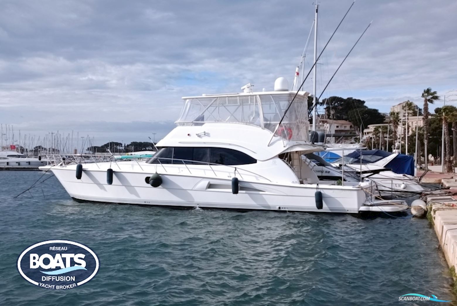 Riviera Marine Riviera 58 Open Flybridge Motorboten 2008, met MTU motor, France