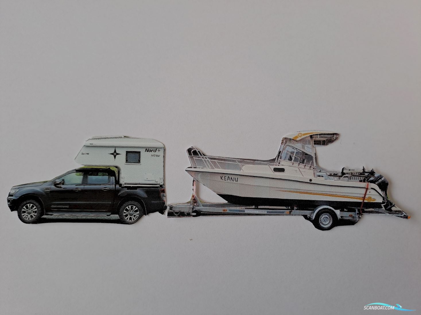 Rocad 606 Wac Motorboten 2005, met Suzuki 60 PS motor, Duitsland