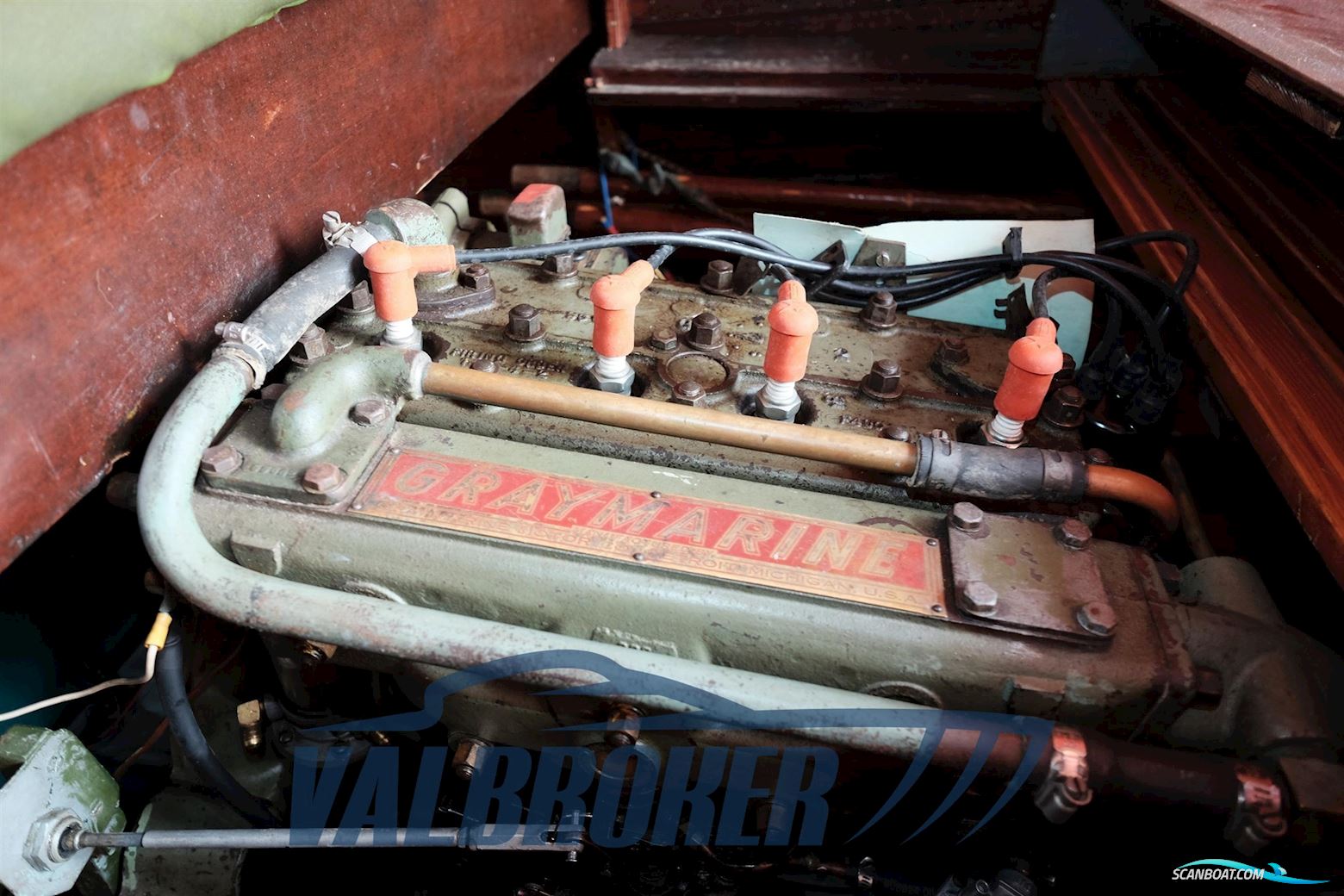 Ronchi Motoscafo in Mogano