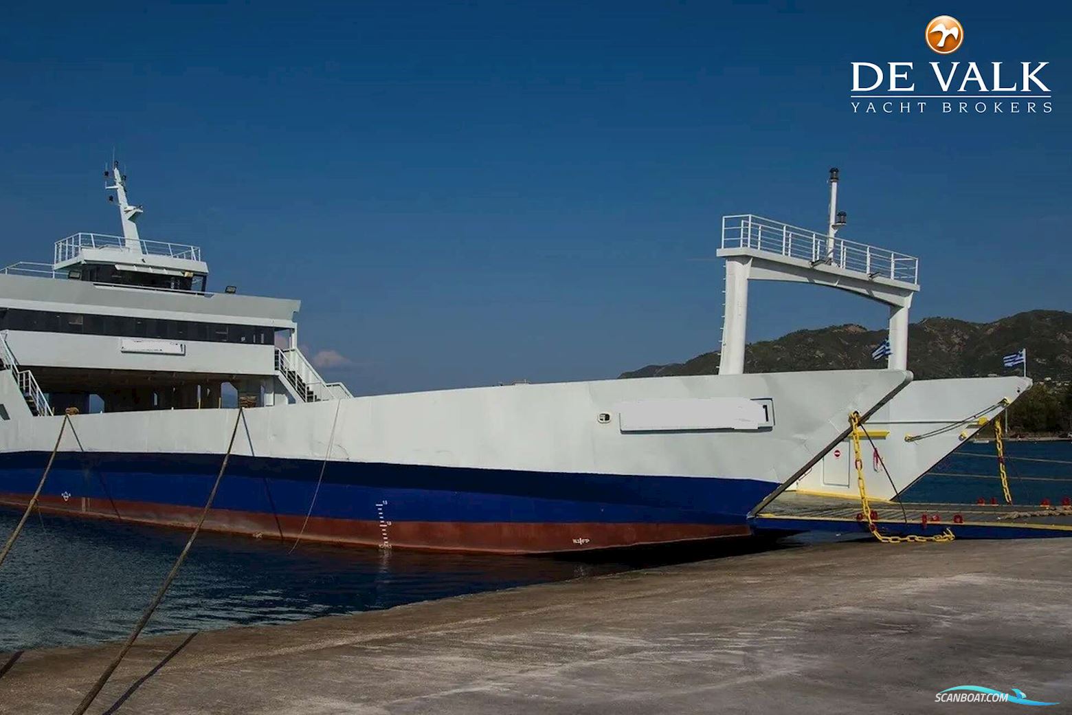 RO/Pax Land Craft Ferry 56 Motorboten 1979, met Man/Scania motor, Griekenland