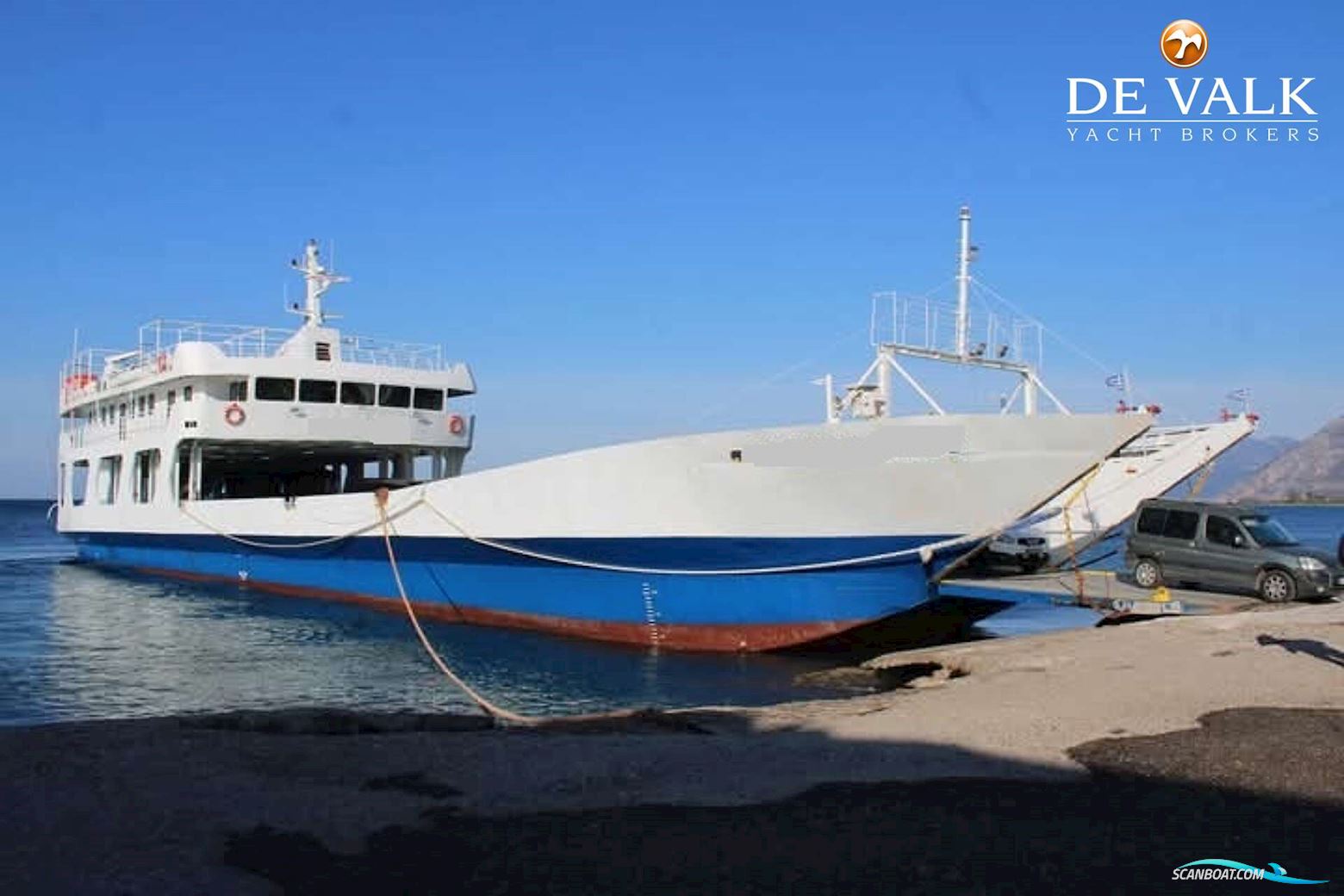 RO/Pax Land Craft Ferry 58 Motorboten 1979, met Caterpillar motor, Griekenland