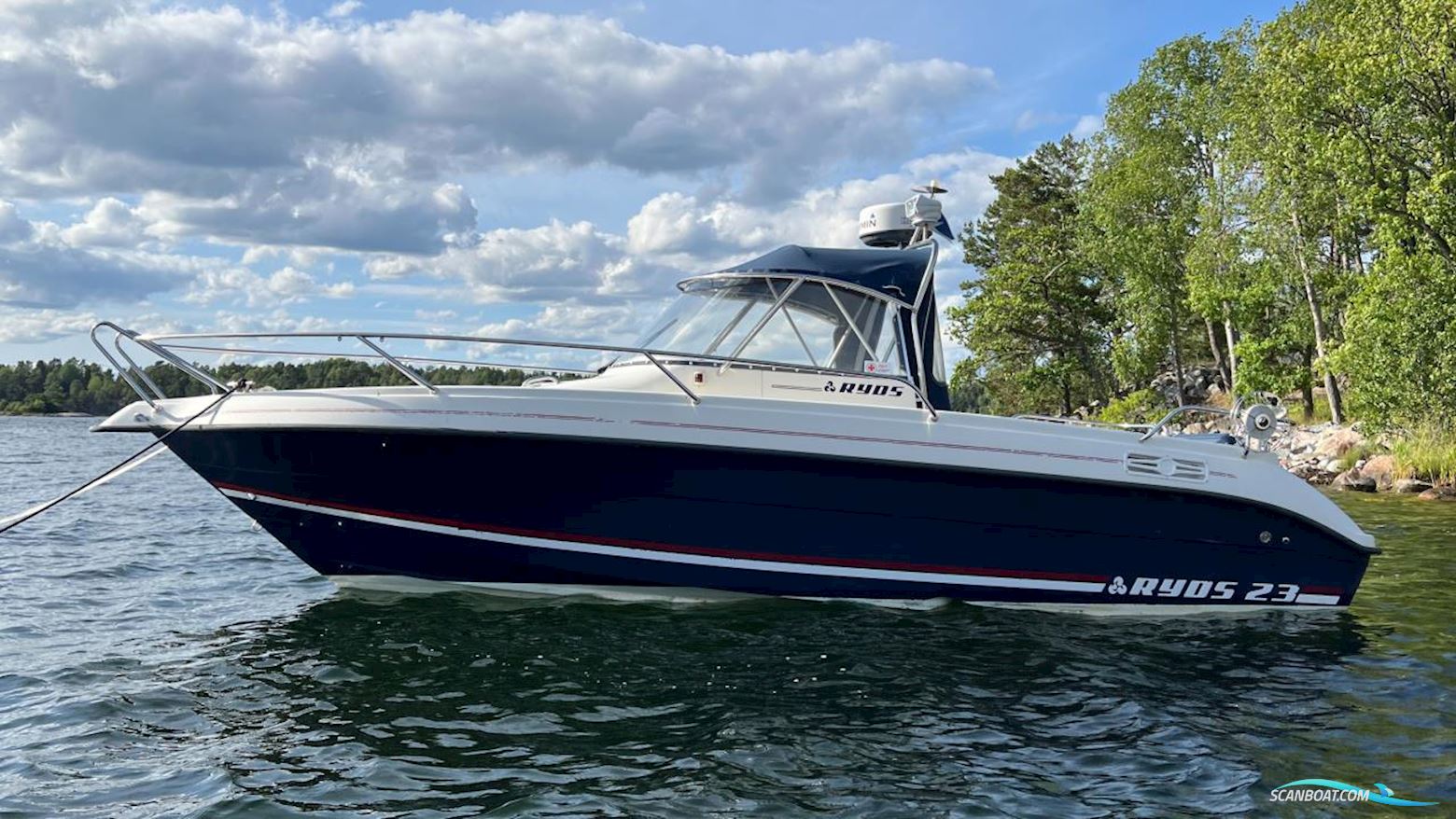 Ryds 23 WA Motorboten 2005, met Mercruiser motor, Sweden