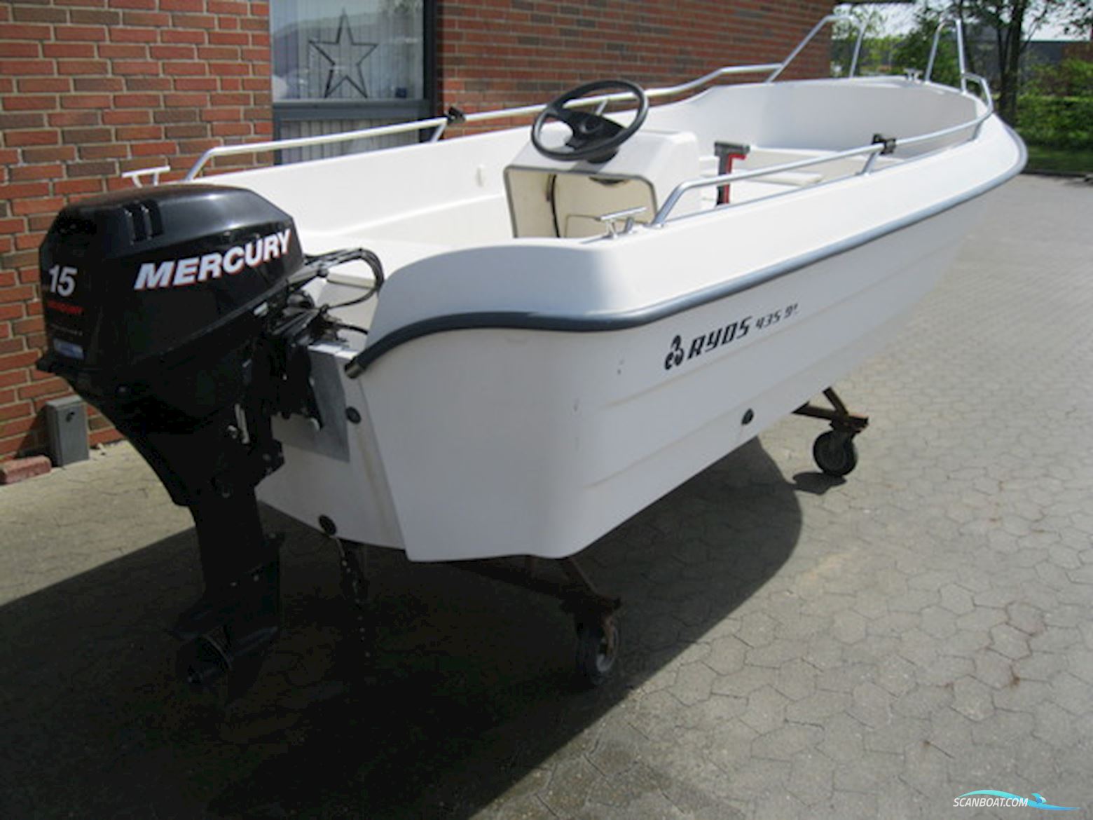 Ryds 435 DL m/Mercury F15 hk EL 